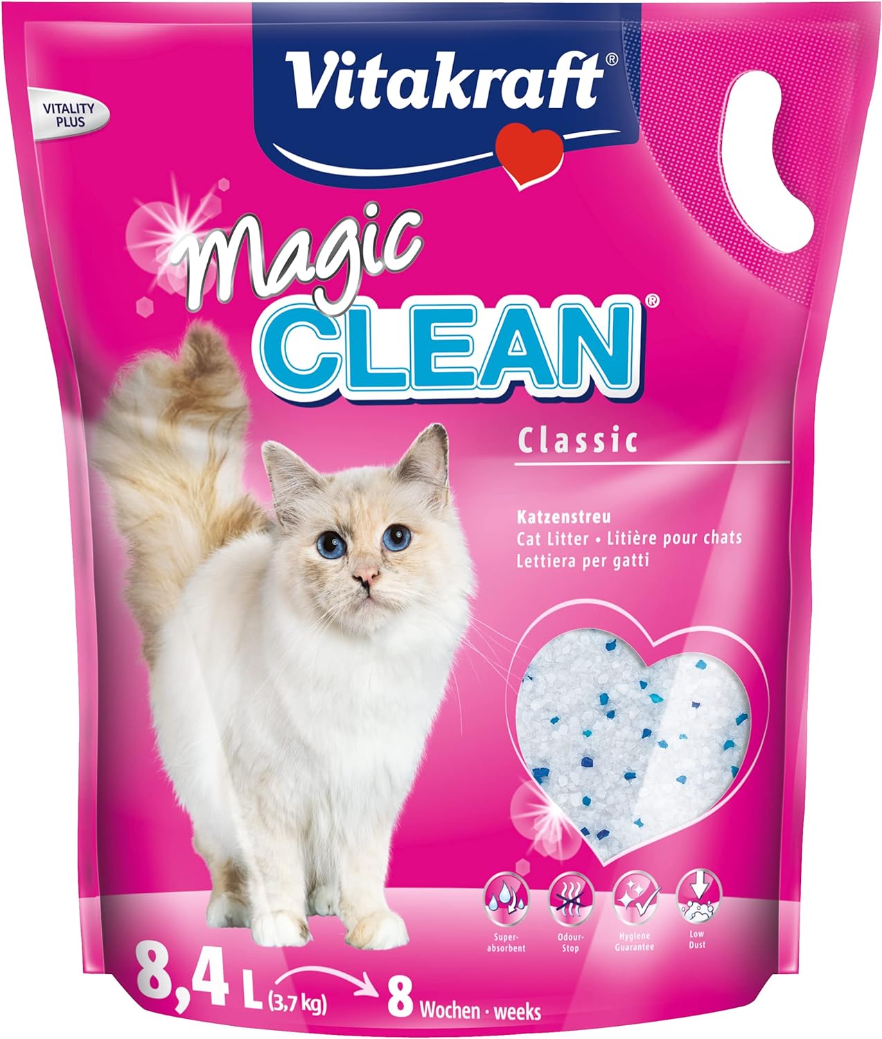 Vitakraft Magic Clean Classic - Litière pour Chat (8,4 litres)