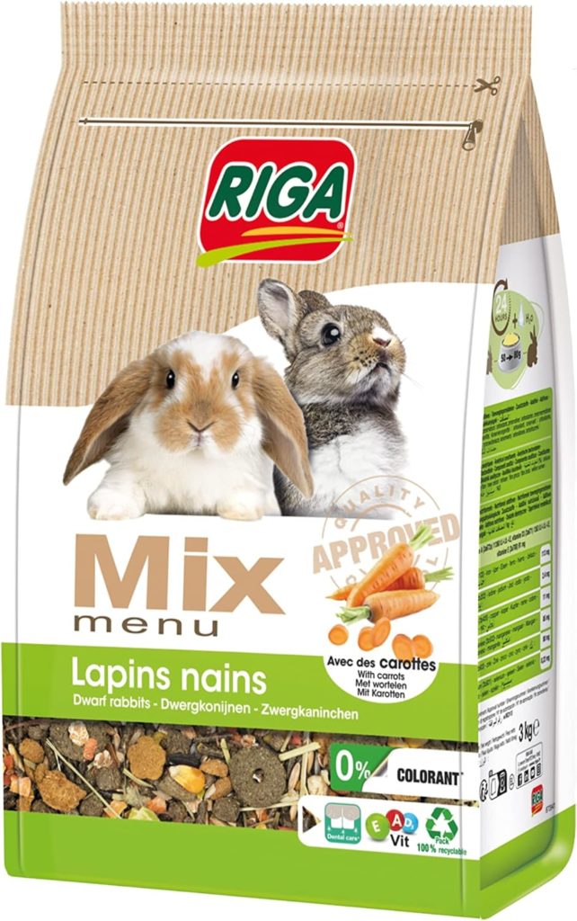 Riga RIGAMIX Menu Lapins Nains 3KG