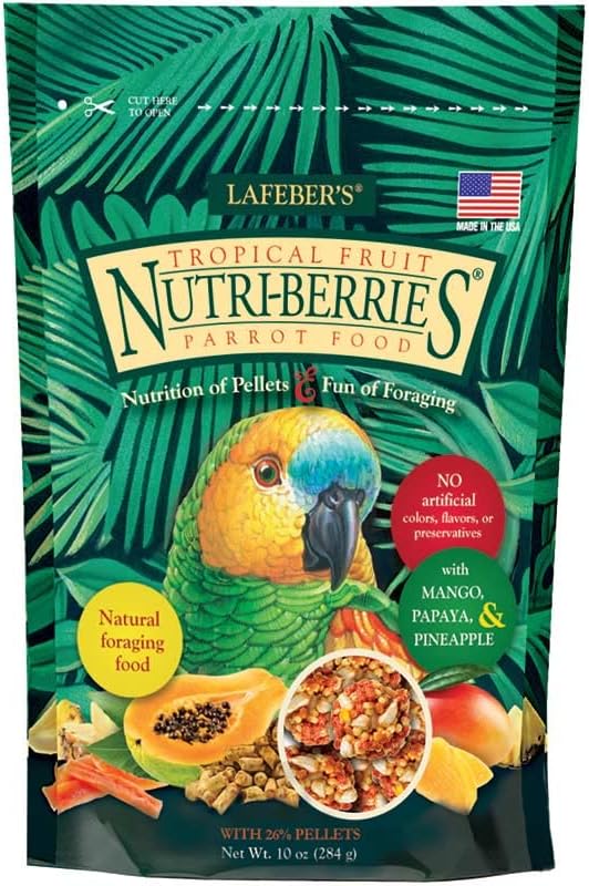 Parrot Tropical Fruit Nutri - Berries 10oz