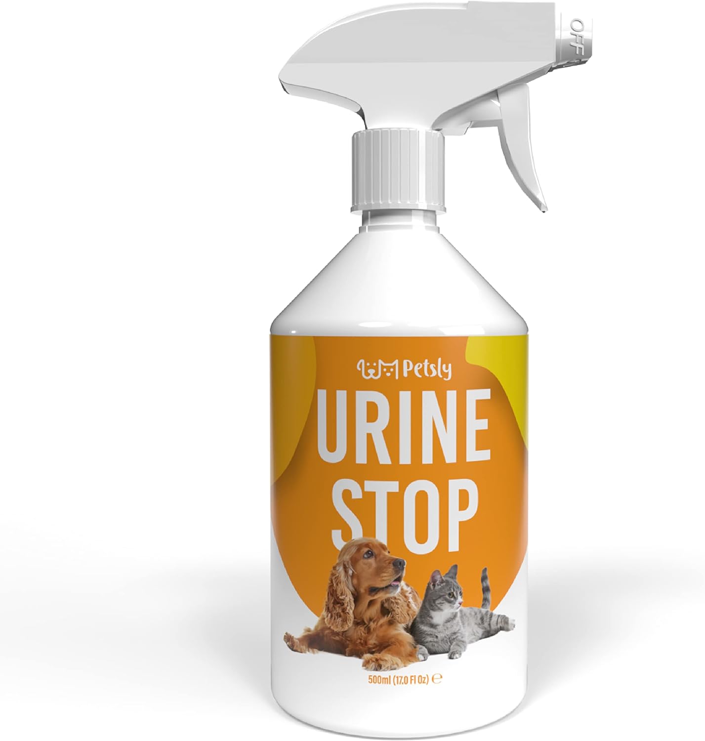 Petsly® Anti Marquage Urinaire Chat & Chien - 500ml - Non Tachant - Triple Action - Dressage & Éducation, Stop Pipi, Répulsif Chat & Chien - Usage Intérieur & Extérieur