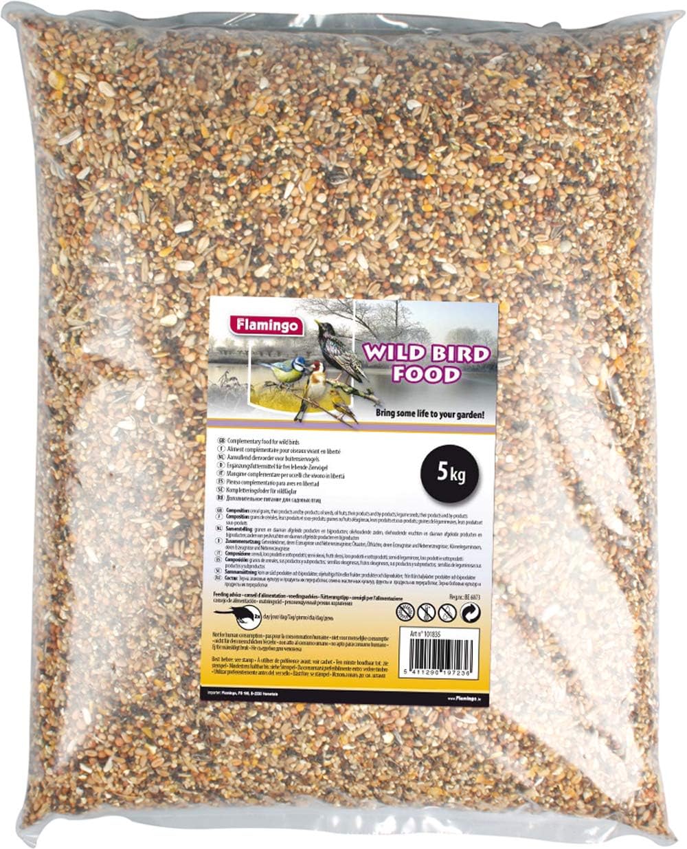 Flamingo Melange de Graines pour Oiseau Ciel 5 kg