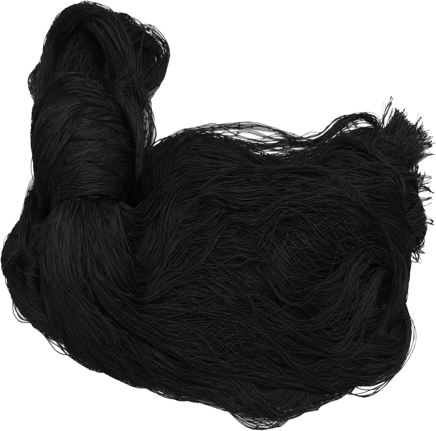 LINSOCLE 7.5m X 15m Filet Anti Oiseaux Noir, Filet Oiseaux Robuste, Filet Voliere Poulailler, Filet de Protection pour Oiseaux, Filet de Protection Les Potager et Fruits