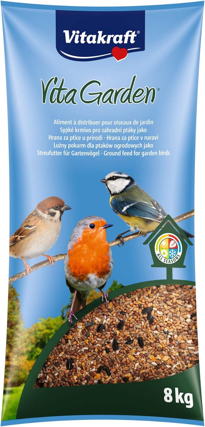 Vitakraft Vita Garden - Mélange de graines pour oiseaux du jardin - 8 kg