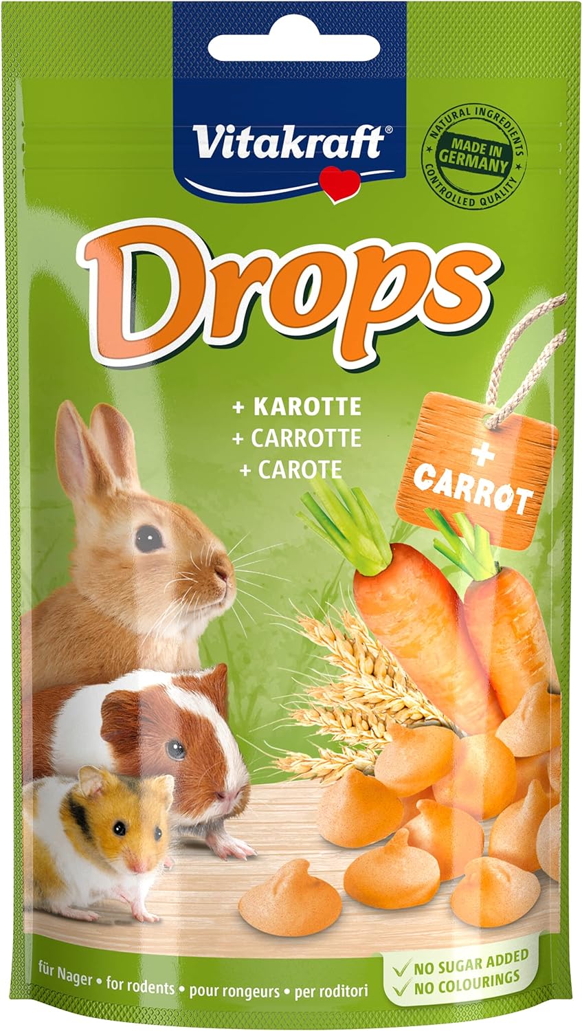 Friandises aux carottes pour tous les rongeurs