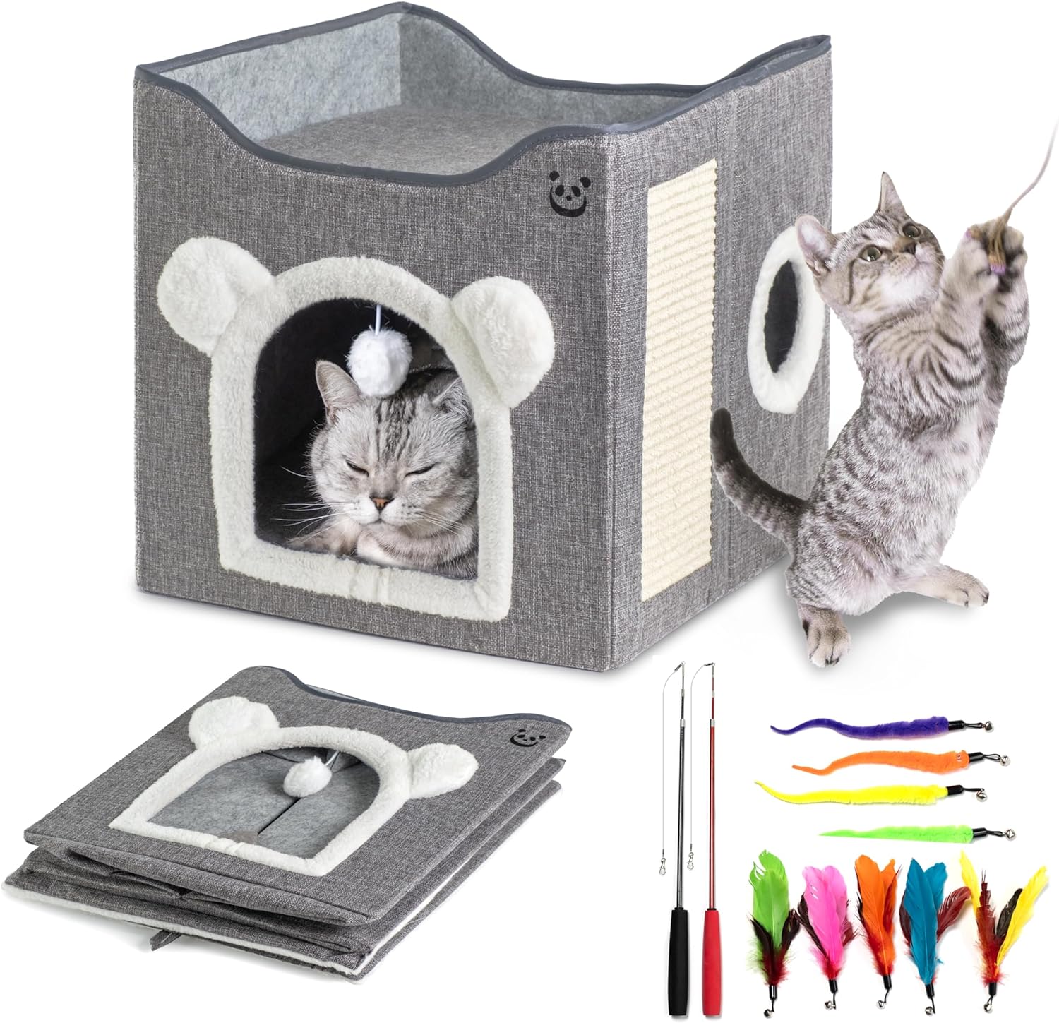 Panier Chat avec GRIFFOIR pour Chat et Jeux Chat
