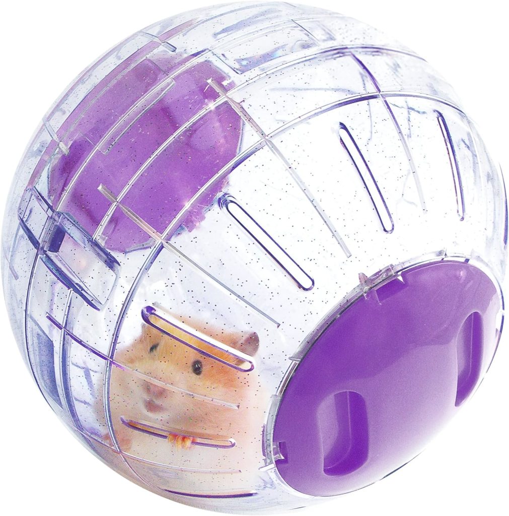 Rosewood Boredom Breaker Balle Scintillante et Jouet d'Activité pour Petits Animaux