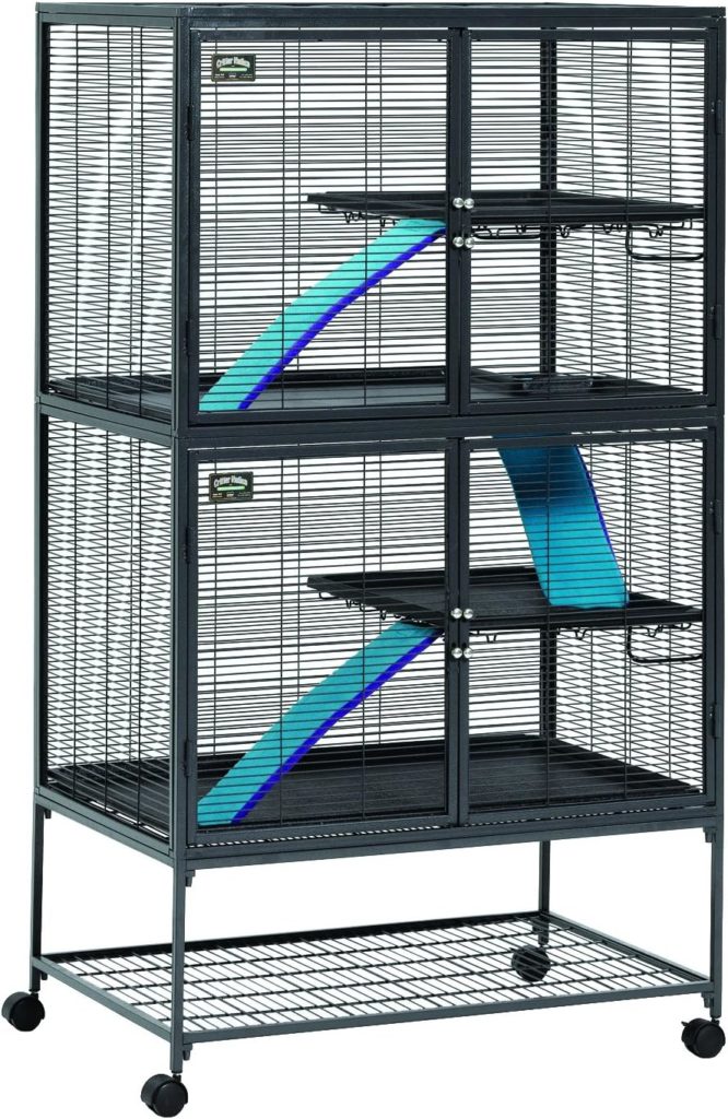Double cage pour petits animaux Deluxe Critter Nation 4