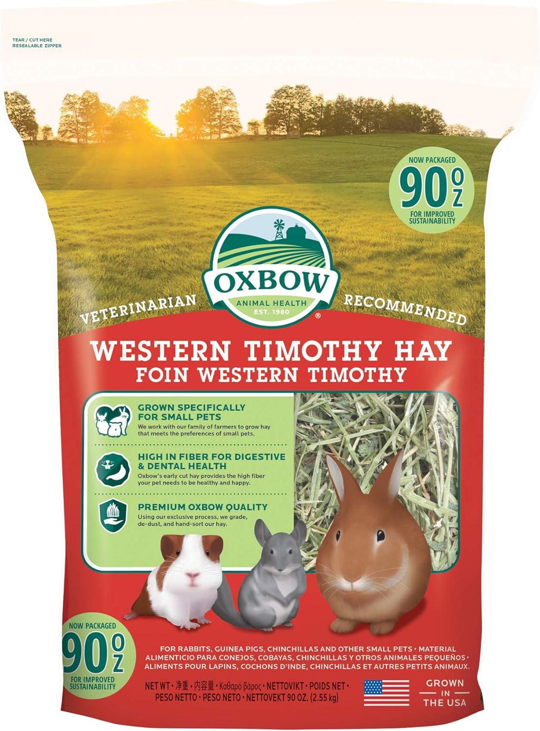 Oxbow Foin Western Timothy 2,55 kg