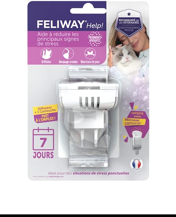 Anti-Stress pour Chat - kit Complet 7 Jours