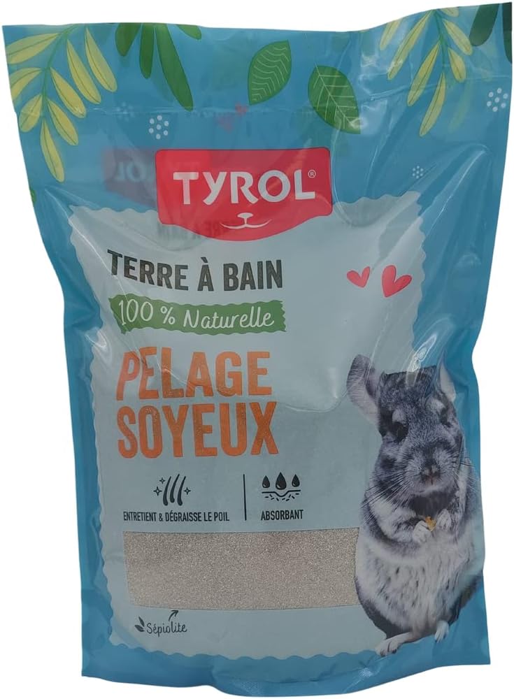 Terre à Bain pour Chinchilla