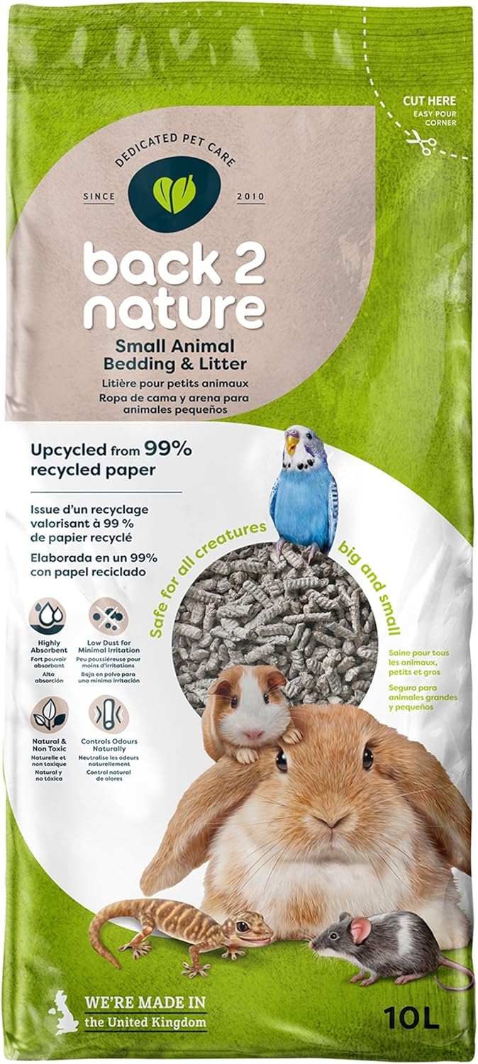 Couchage/Litière pour Petits Animaux 10 L