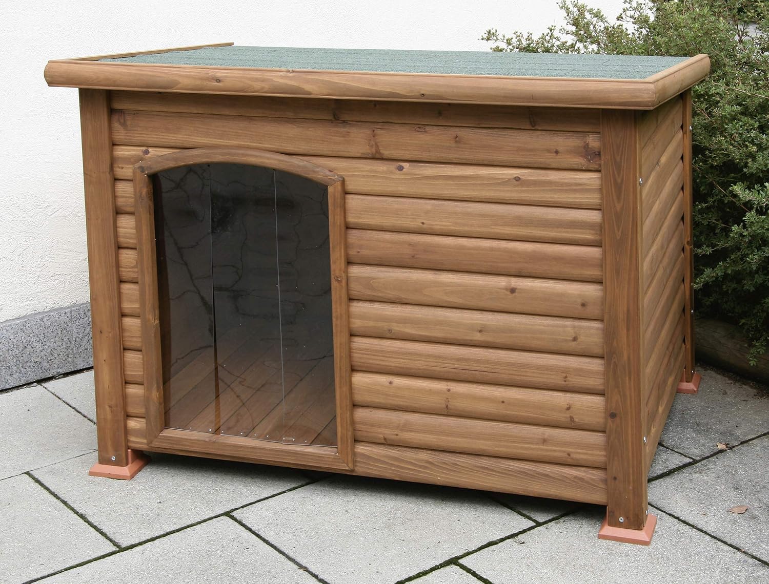 Niche à Chien avec terrasse - 113 x 127 x 82,5 cm
