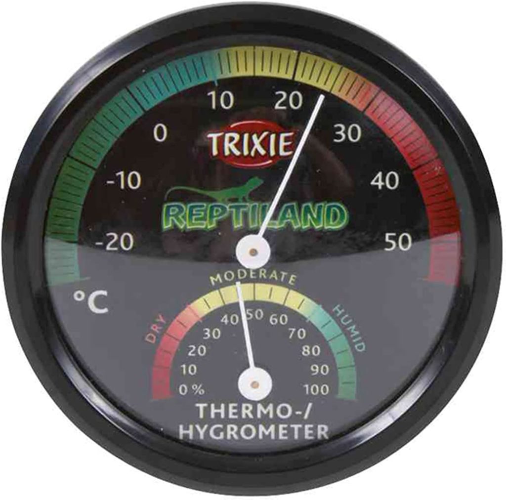 Thermomètre/hygromètre, analogique - pour un contrôle précis de la température et de l'humidité dans le terrarium