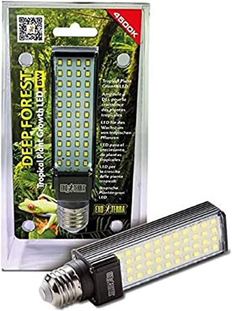 Exo Terra Ampoule LED 8 W Forest tropicale 4500 K 100 g
