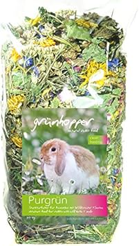 Grünhopper Nourriture pour lapins vert pourpre
