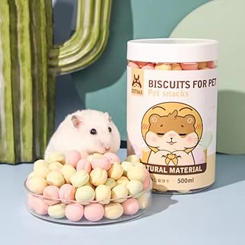 JONSANTYGFRY Nourriture pour Hamster Snacks pour Animaux domestiques Sandwichs au Yaourt pour Petits rongeurs
