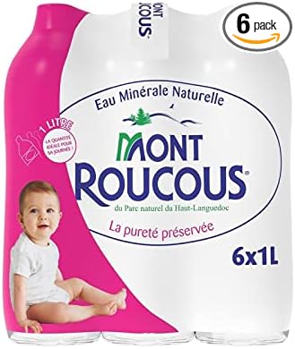 MONT ROUCOUS - Eau Minérale 6X1L - Vendu Par Unité

