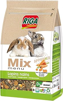 Riga RIGAMIX Menu Lapins Nains 3KG
