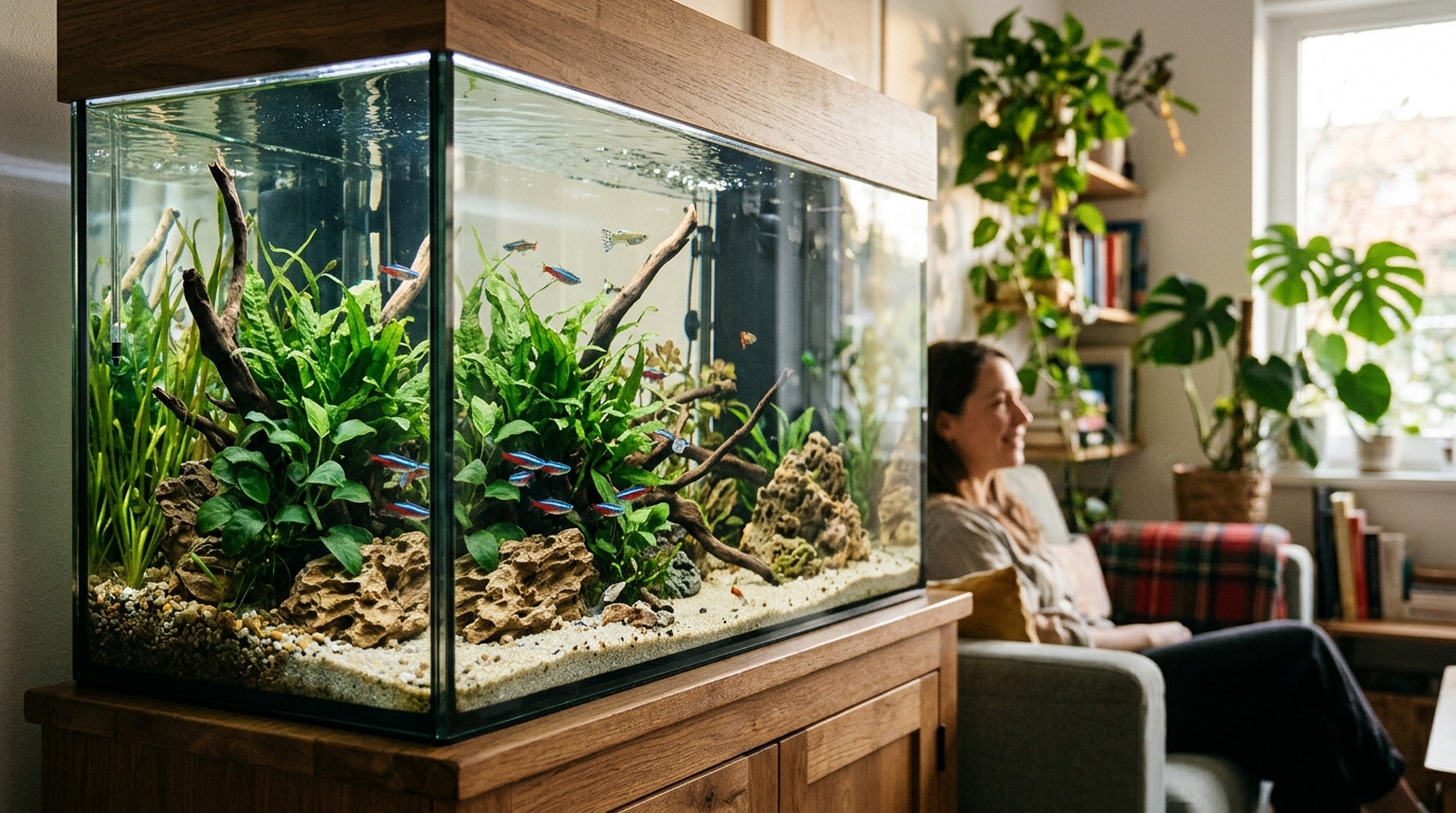 Aquarium : le guide complet pour bien débuter chez soi