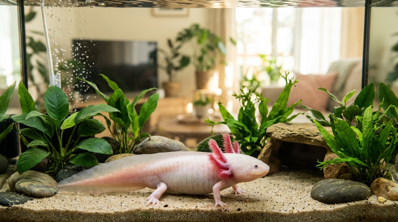 Axolotl : guide complet pour élever cet amphibien fascinant