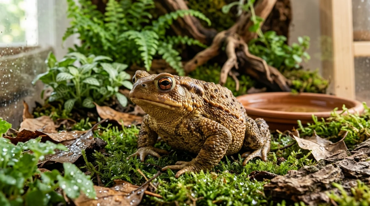 Le crapaud : biologie, espèces et maintien en captivité