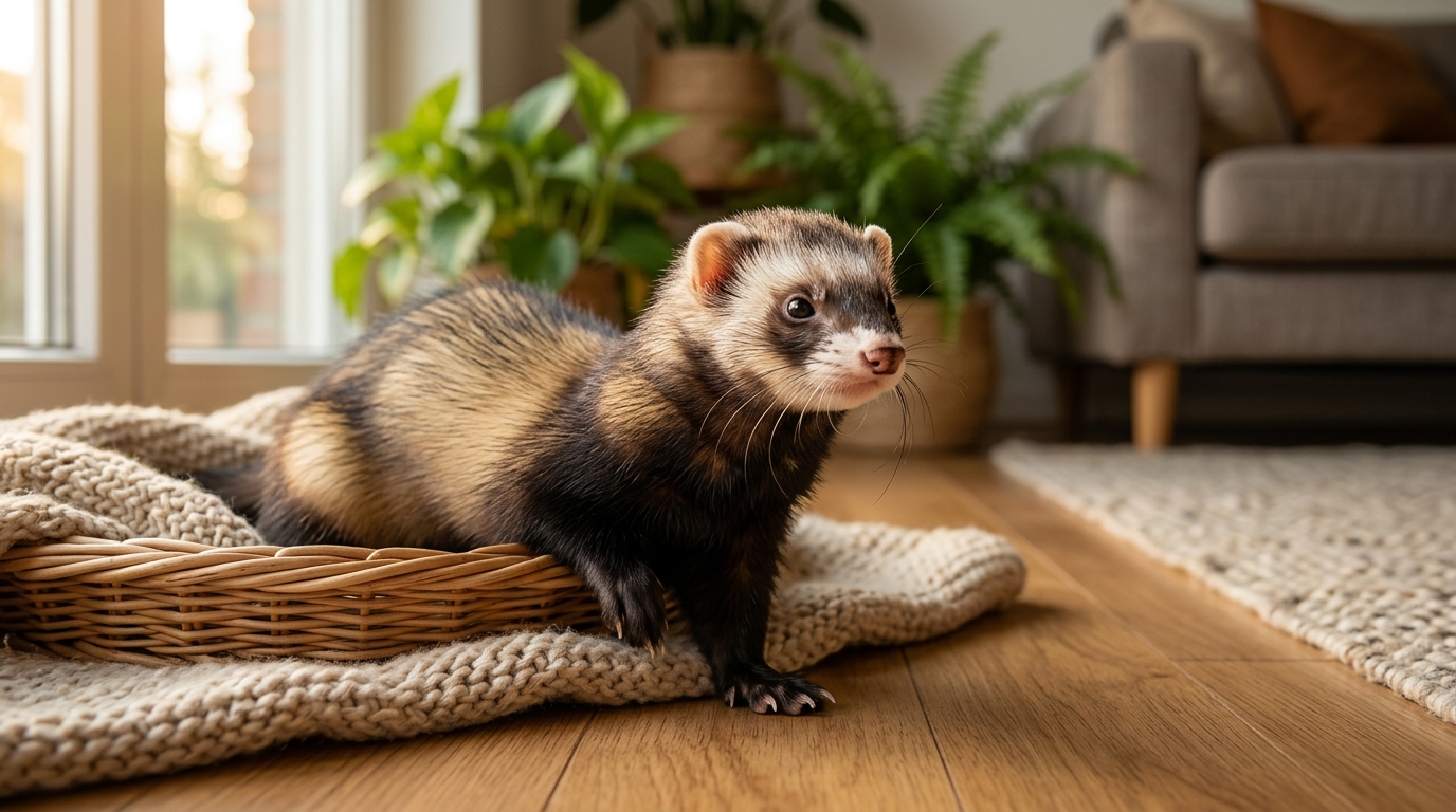 Le furet : fiche d’identité, origines et mode de vie