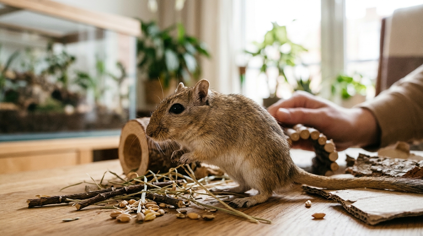 La gerbille : tout savoir sur ce petit rongeur