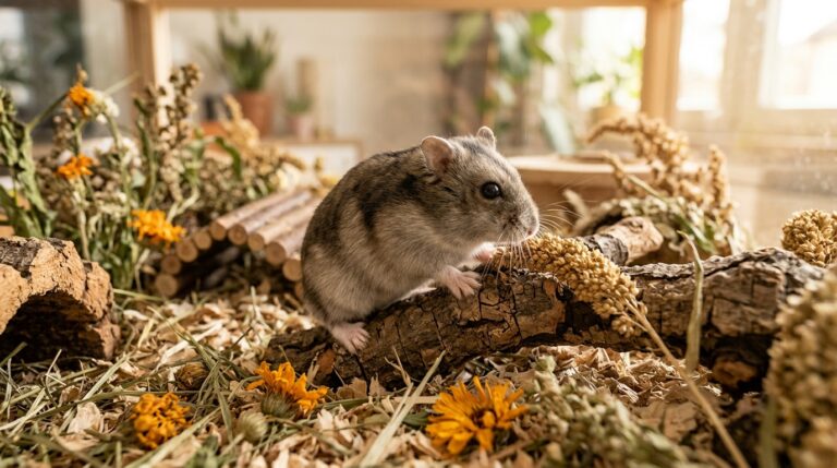 Hamster russe : caractère, soins et habitat idéal