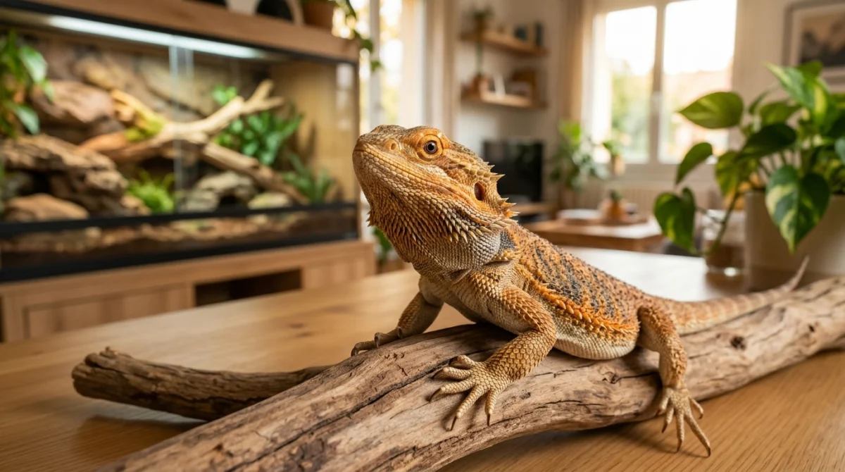 Pogona (Agamen barbu) : caractère, terrarium et soins