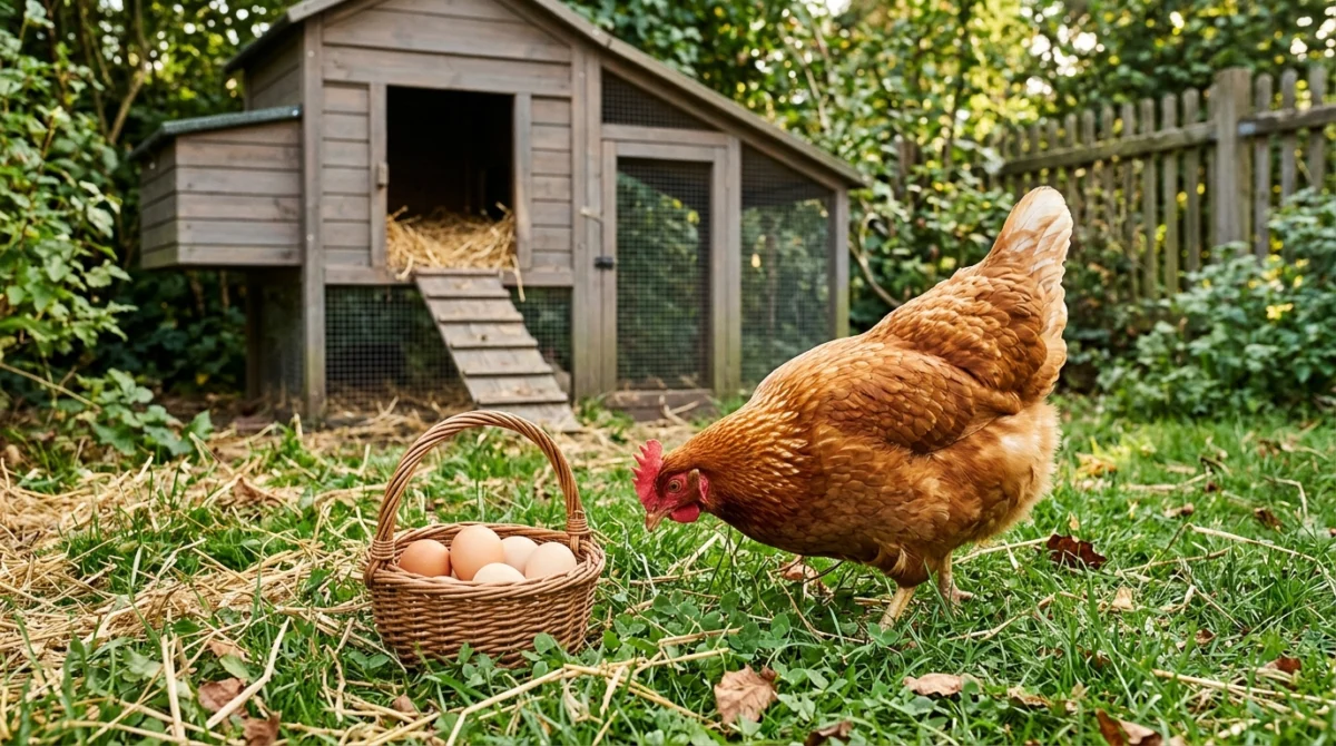 Poule pondeuse : comment la choisir, l’élever et avoir des œufs