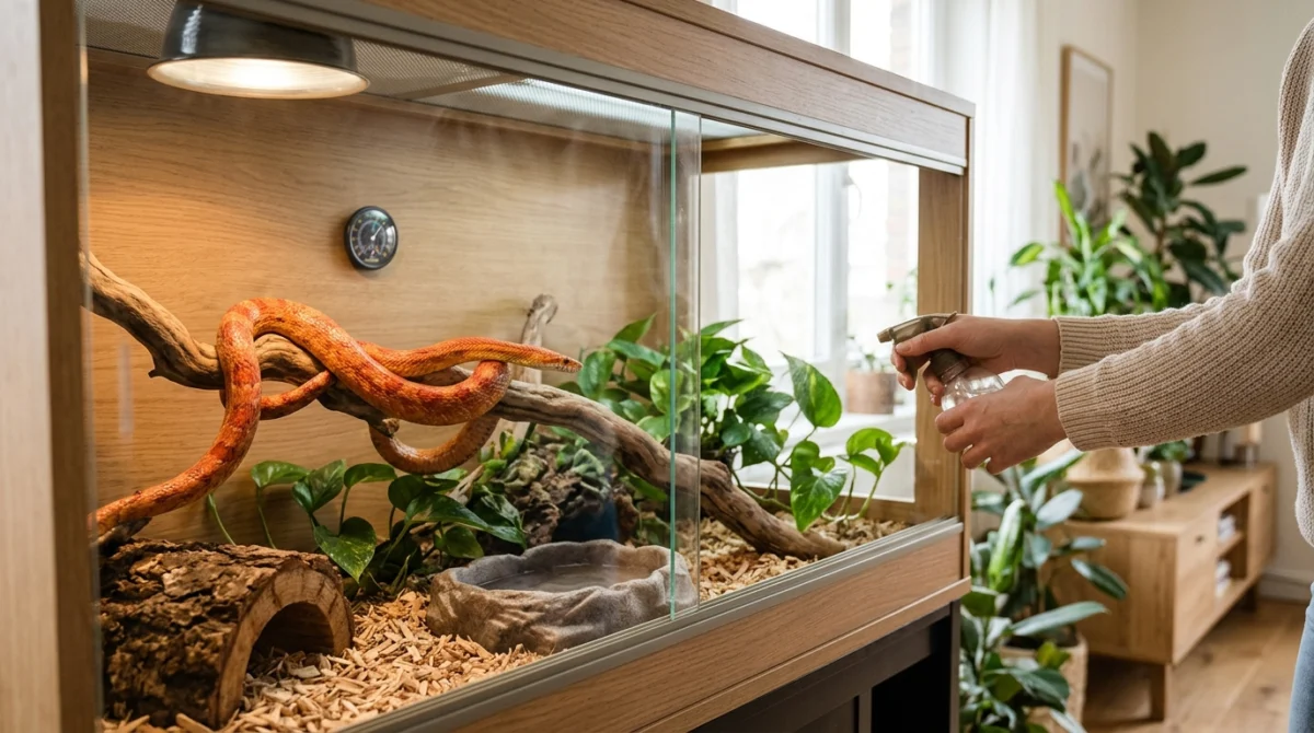 Prix d’un serpent : budget d’achat, équipement et entretien