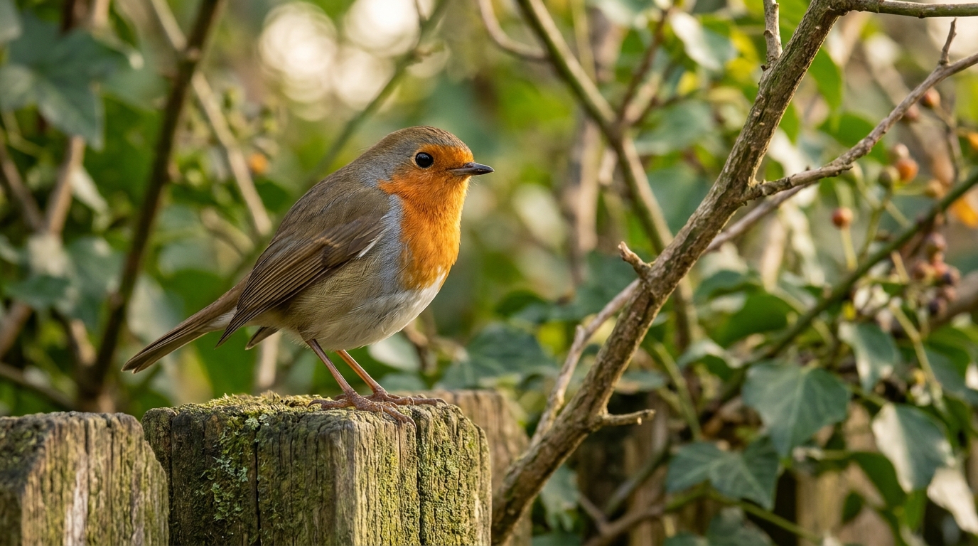 Rouges-gorges : portrait et secrets de l’oiseau du jardin