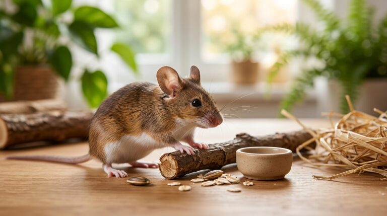 La souris domestique : guide complet pour bien s’en occuper