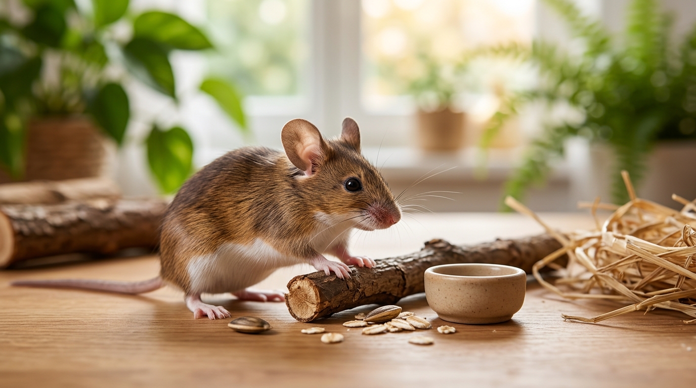 La souris domestique : guide complet pour bien s’en occuper